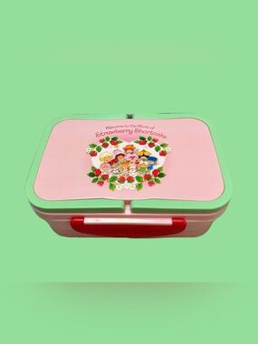 Strawberry Shortcake Pink & Mint Kids Storage Box